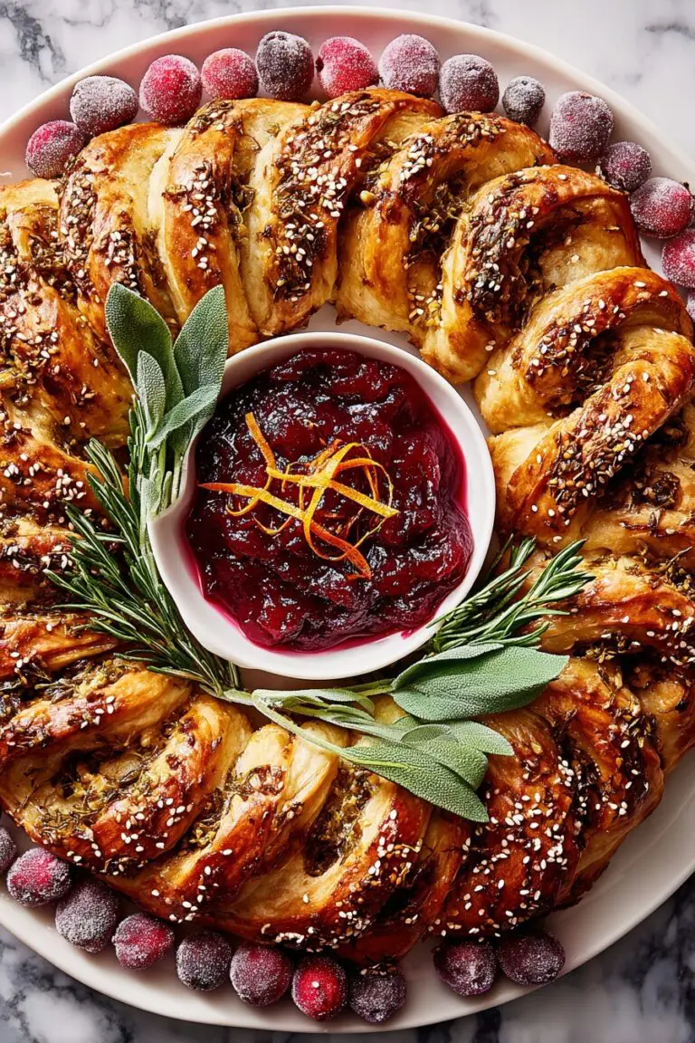 Sausage Roll Wreath Recipe
