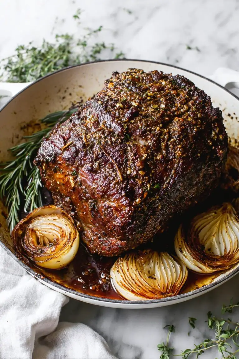 Perfect Garlic Herb Prime Rib Recipe