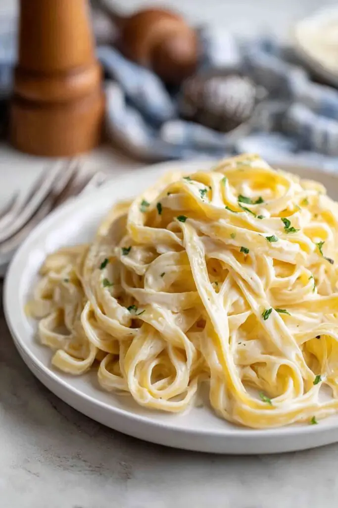 Fettuccine Alfredo Recipe with Parmesan Recipe
