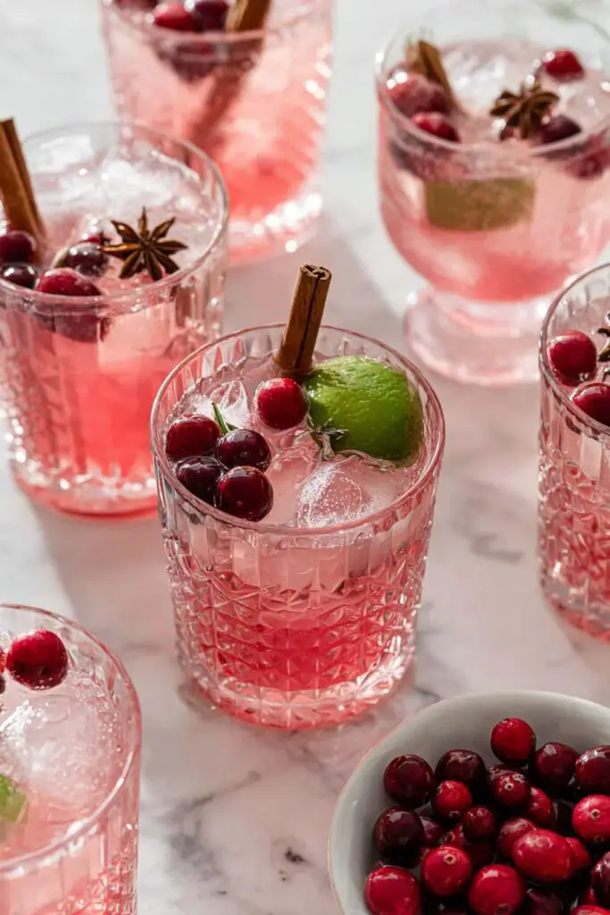 Festive Cranberry Ginger Punch Recipe