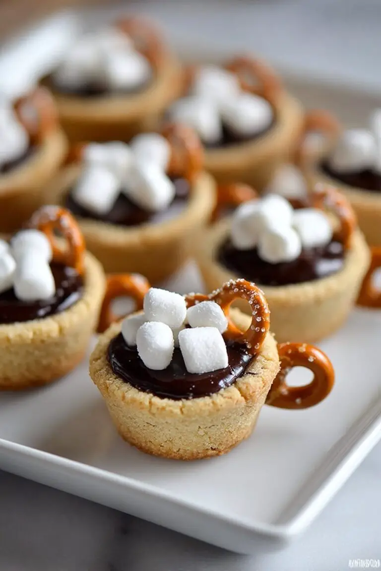 Hot Chocolate Cookie Cups Recipe