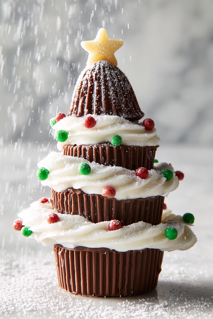 Reese’s Tree Christmas Candy Recipe - Serving