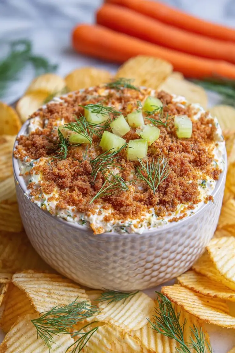 Creamy Dill Pickle Dip Recipe