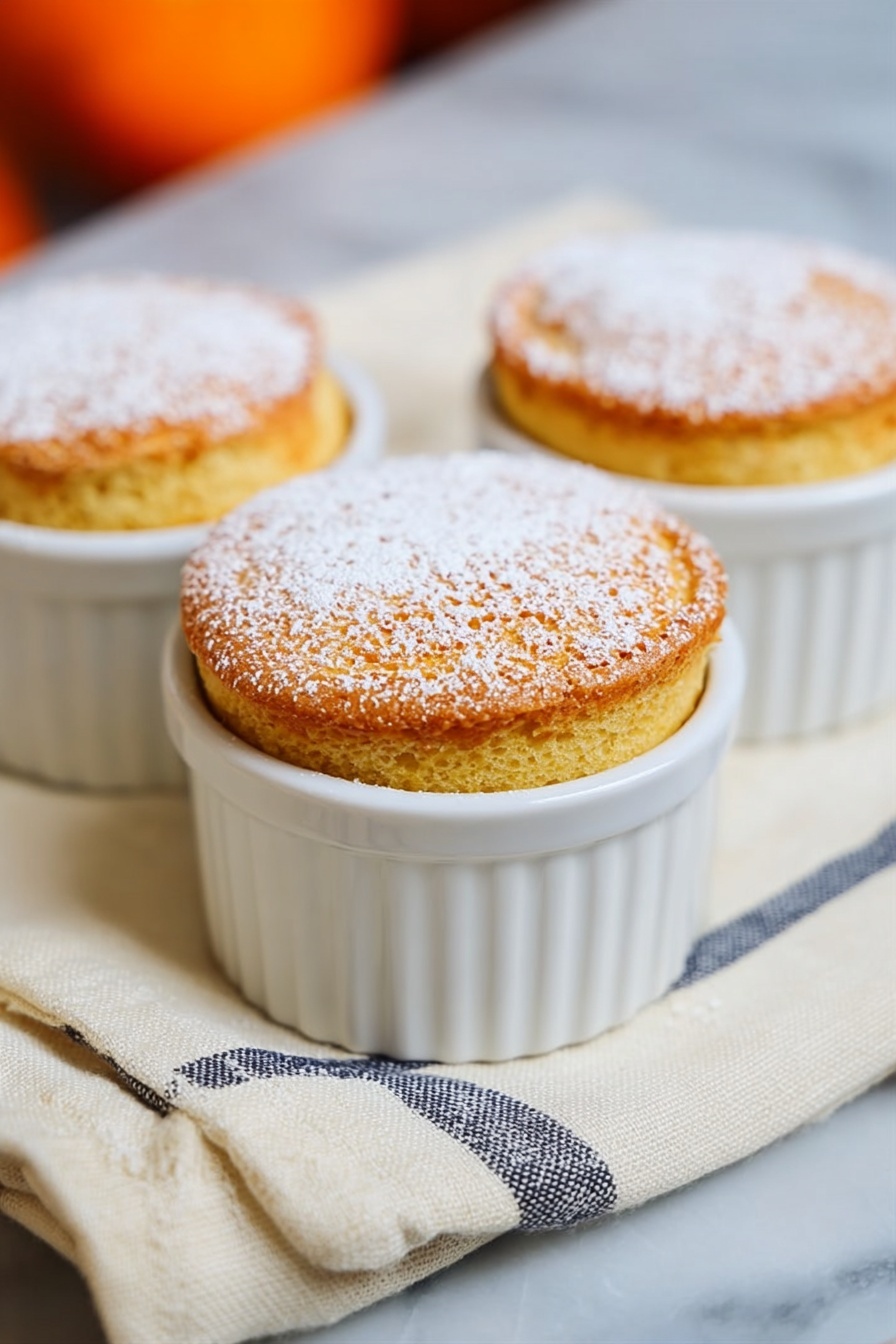 Pumpkin Souffle Recipe - Serving