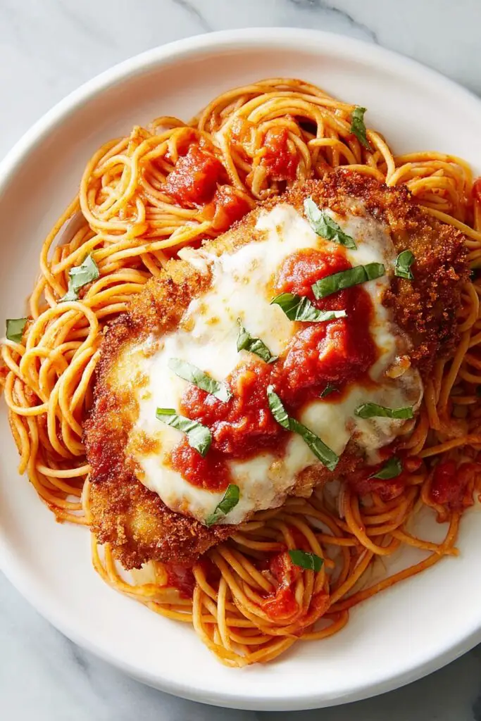 Chicken Parmesan with Marinara Sauce Recipe