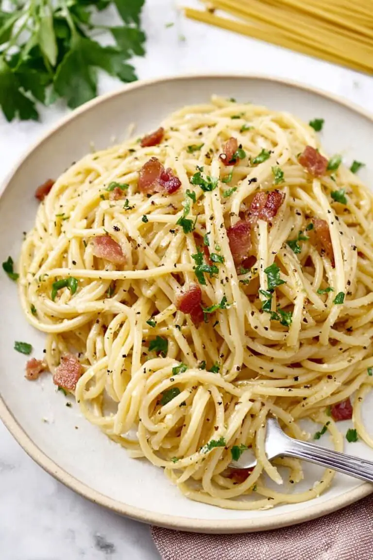 Easy Spaghetti Carbonara Recipe