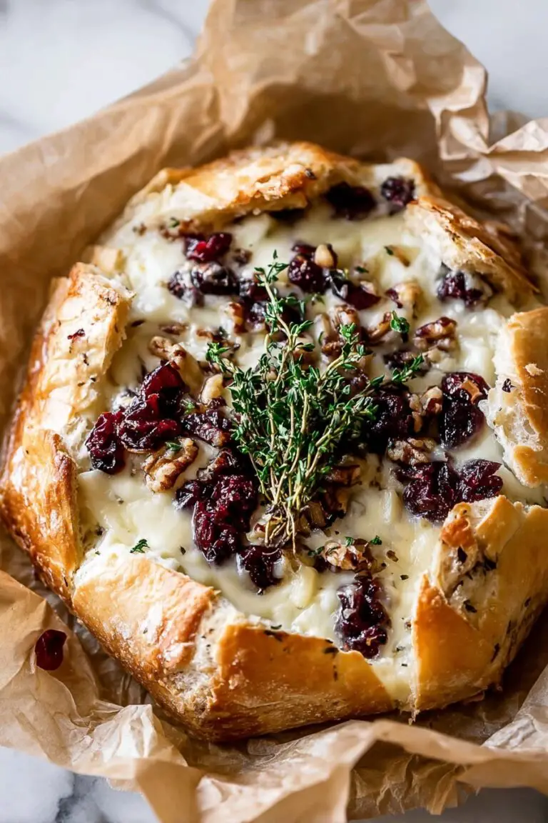 Cranberry Brie Pull Apart Bread Recipe
