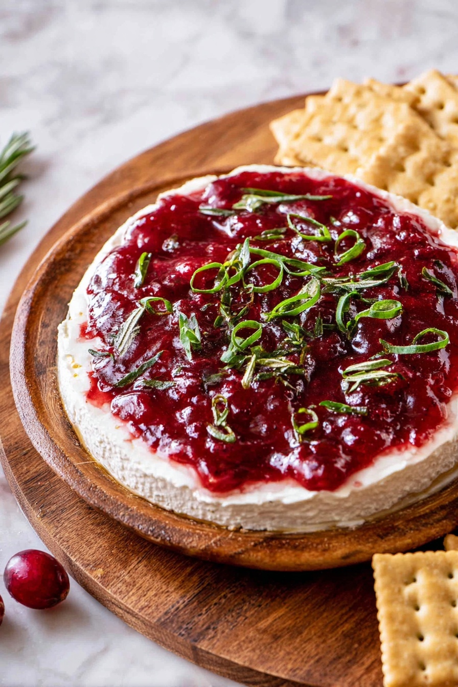 Cranberry Jalapeno Dip Recipe - Serving