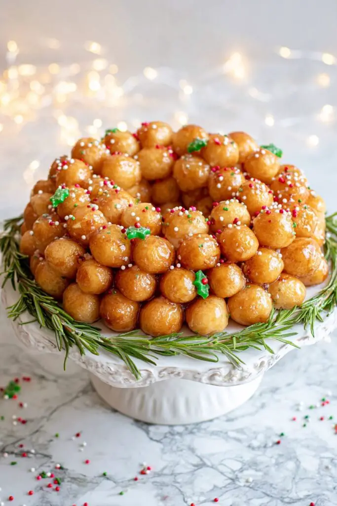 Italian Honey Balls (Struffoli) Recipe