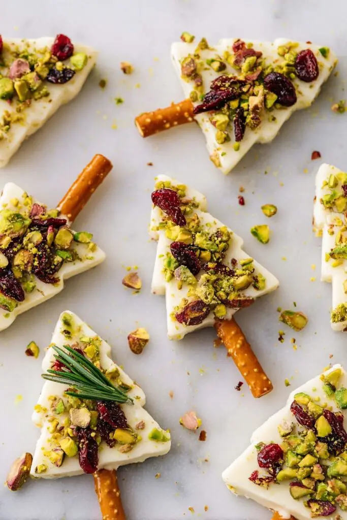 Cheese Christmas Tree Appetizers Recipe