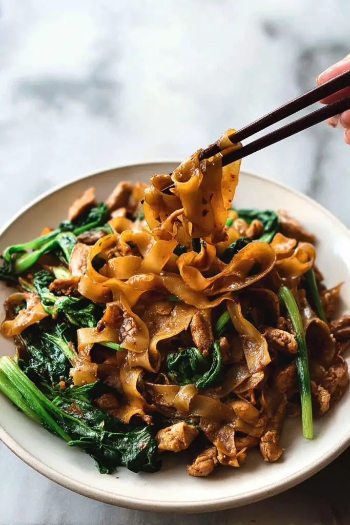 Pad See Ew Thai Stir-Fried Noodles Recipe