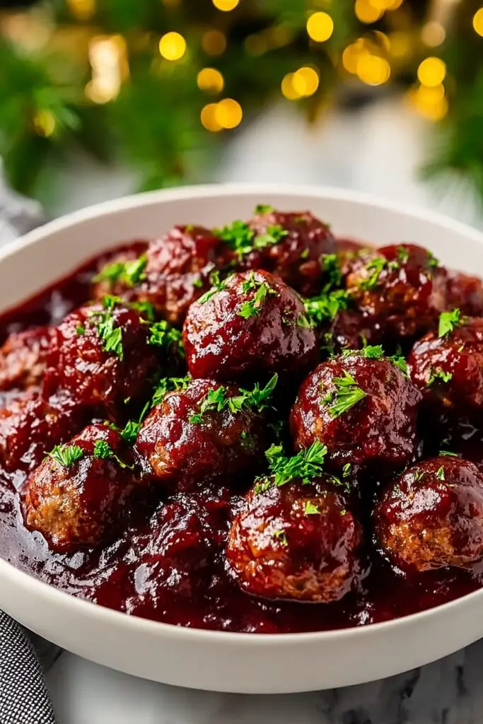Cranberry Meatballs Recipe