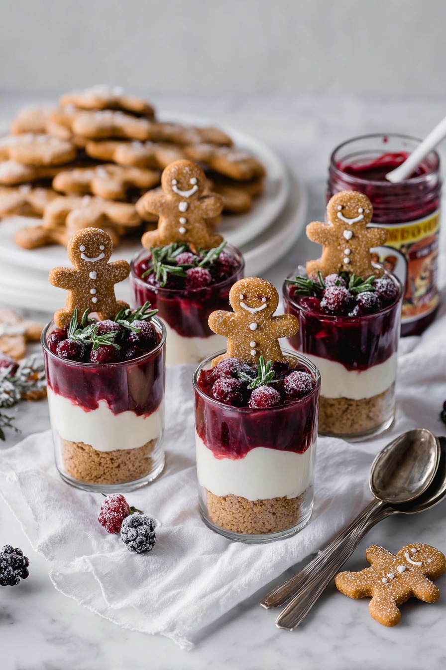 No-Bake White Chocolate Cheesecake with Mulled Fruit Recipe - Serving