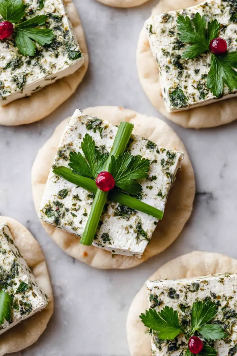 Festive Goat Cheese Appetizer Bites Recipe