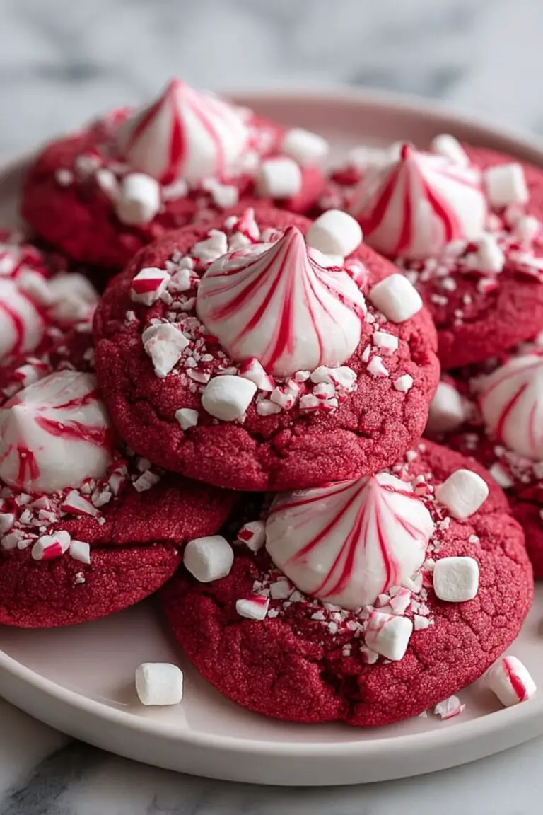 Red Velvet Peppermint Cookies Recipe