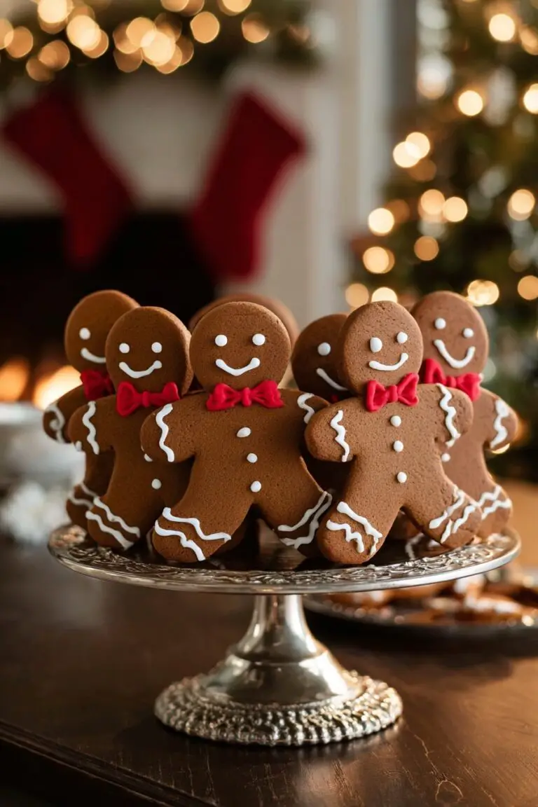 Festive Gingerbread Man Cookies Recipe