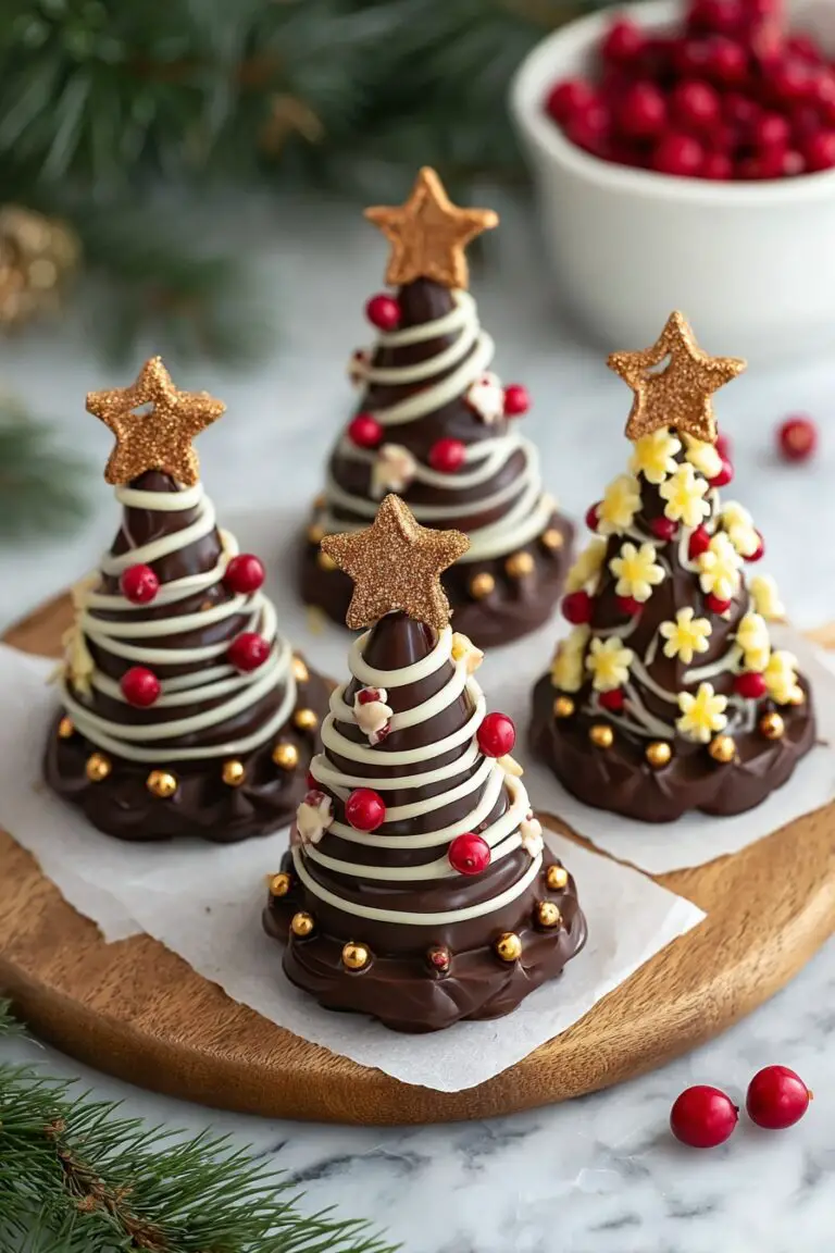 Holiday Chocolate Trees Recipe