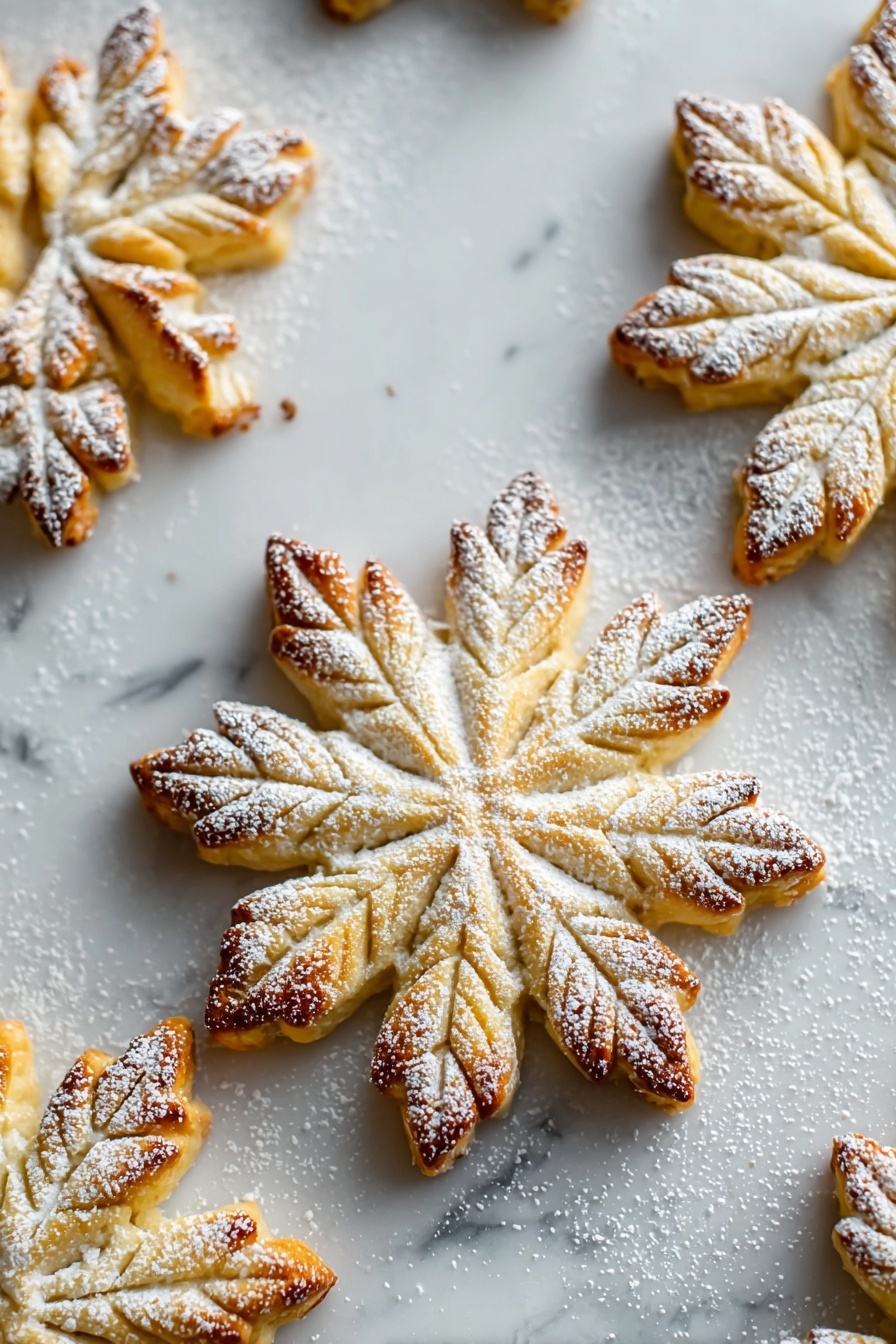 Snowflake Cookie Recipe - Serving