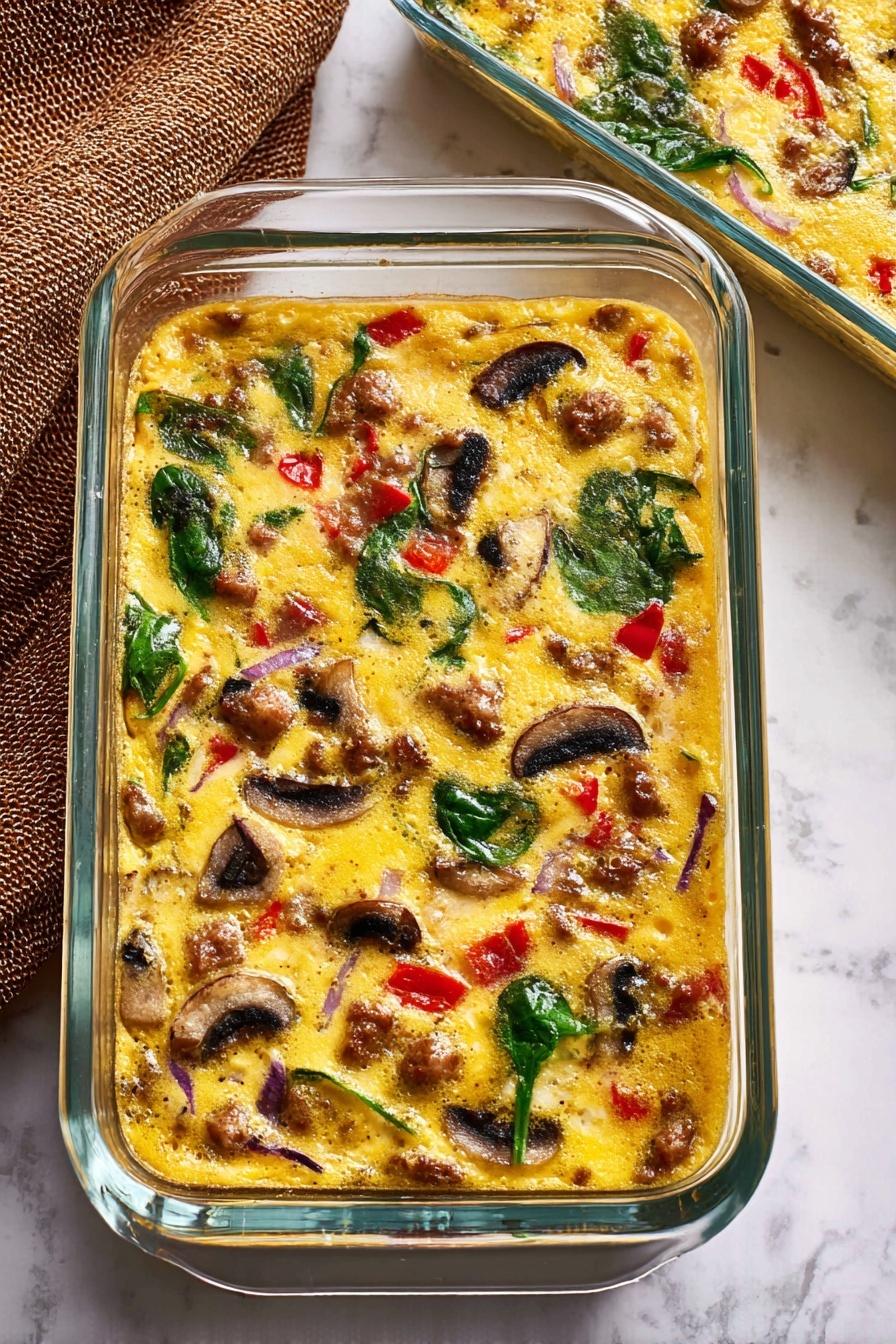 Healthy Breakfast Egg Muffins Recipe - Serving