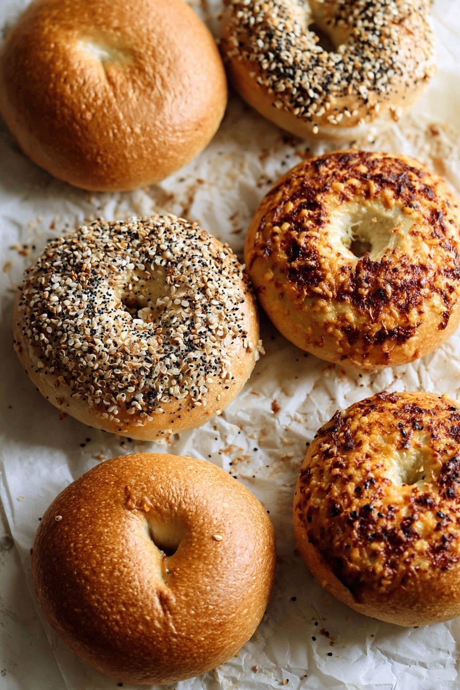 Homemade Sourdough Bagels Recipe - Serving