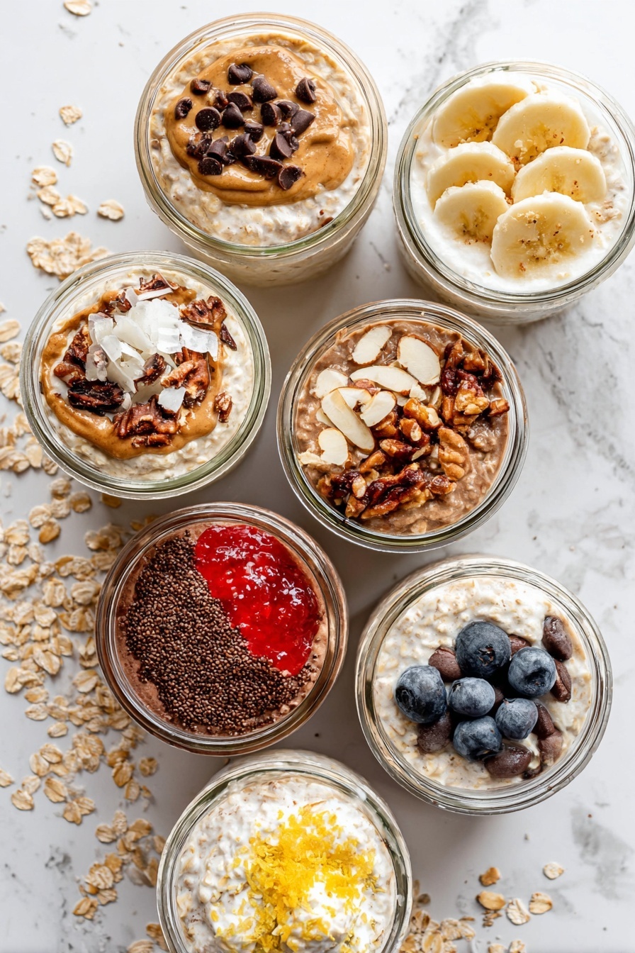 Healthy Overnight Oats Recipes with Flavor Varieties Recipe - Serving