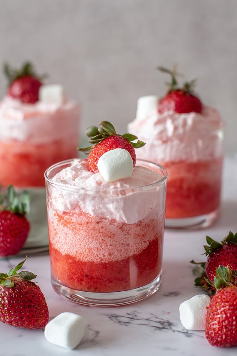 Fresh Strawberry Mousse Recipe - Serving